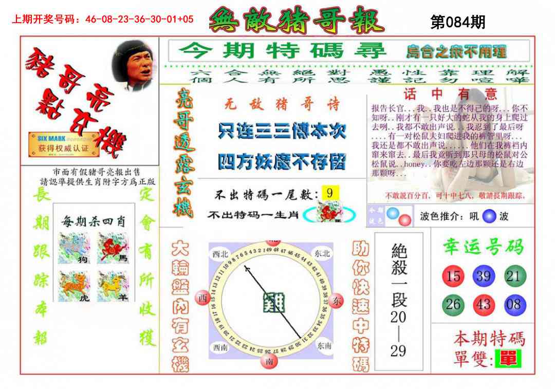 084期无敌猪哥[图]