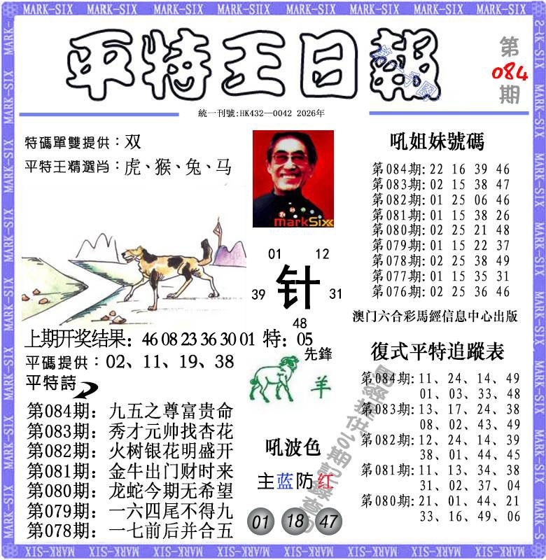084期平特王日报[图]